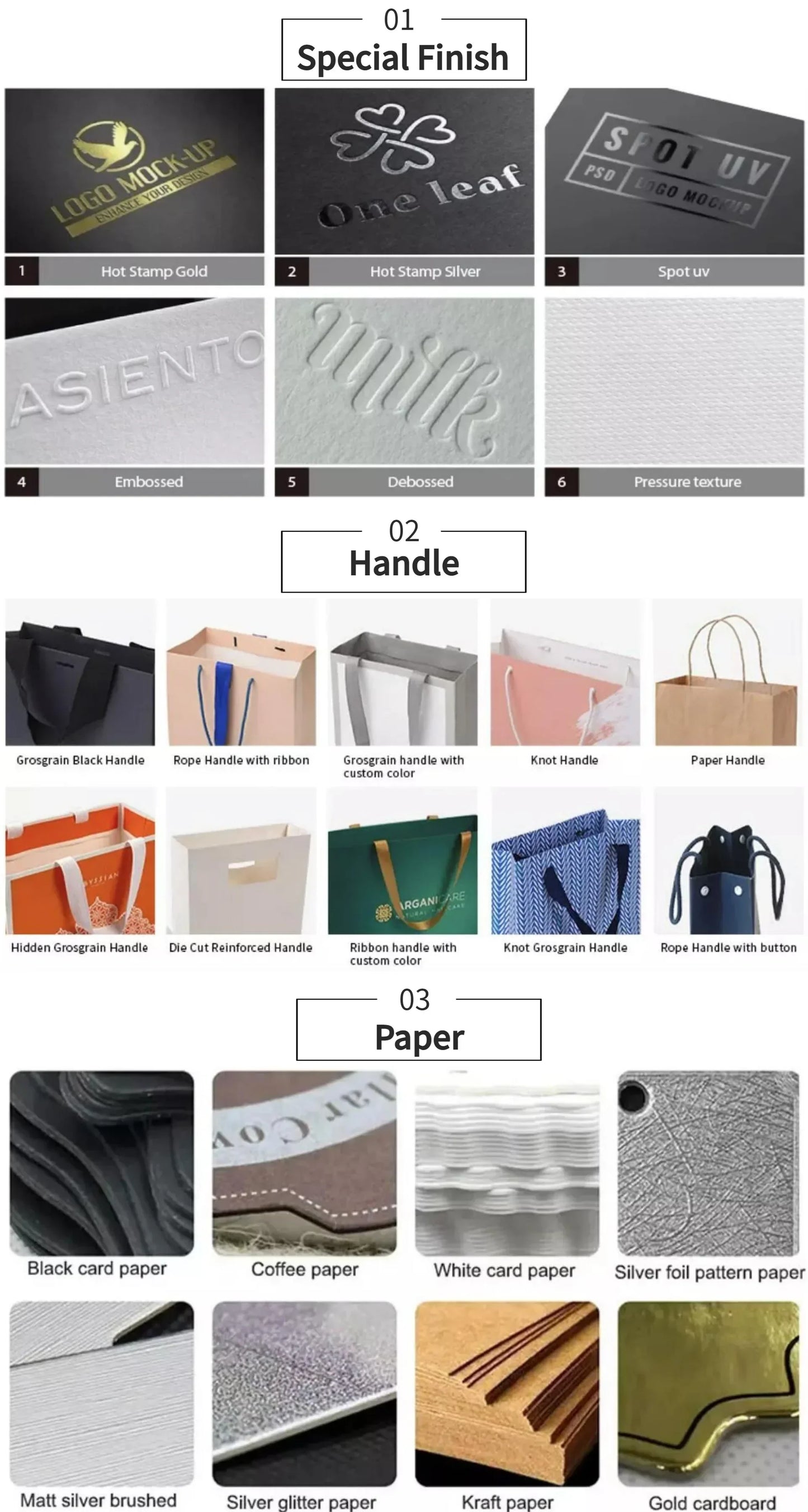 sac en papier pour bijoux personnalisé