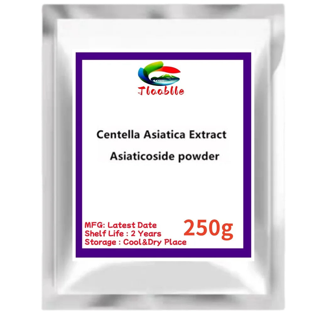 Top Quality Asiaticoside Centella Asiatica Gotu Kola Extract Powder Korean Fashion Cosmetics Triterpenes Free Shipping