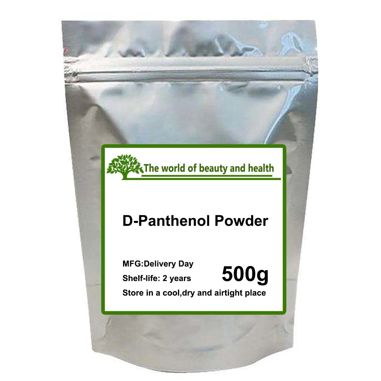 D-Panthenol Provitamine B5 pour cosmétiques en poudre