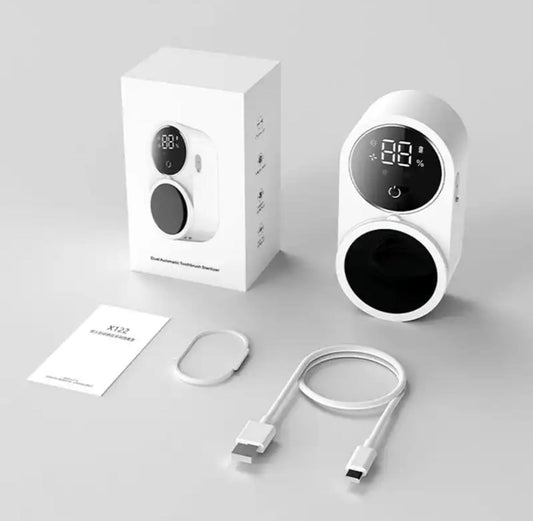 stérilisateur de brosse à dents uv intelligent sans fil - arabriss