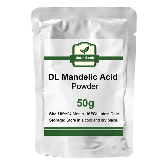 Acide Mandélique PURE 99% DL Mandelic Acid Powder Cosmetics Raw _ glowaffinity