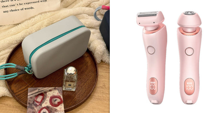 2 In 1 Hair Removal Epilator USB Rechargeable Trimmer