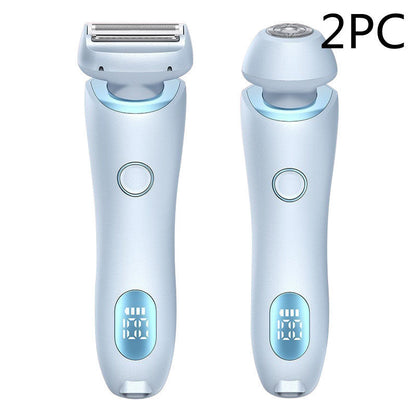 2 In 1 Hair Removal Epilator USB Rechargeable Trimmer